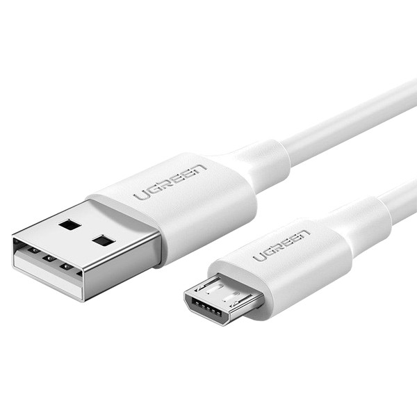 Фото - Кабель UGREEN US289 USB - Micro USB Cable 1m White (60141)