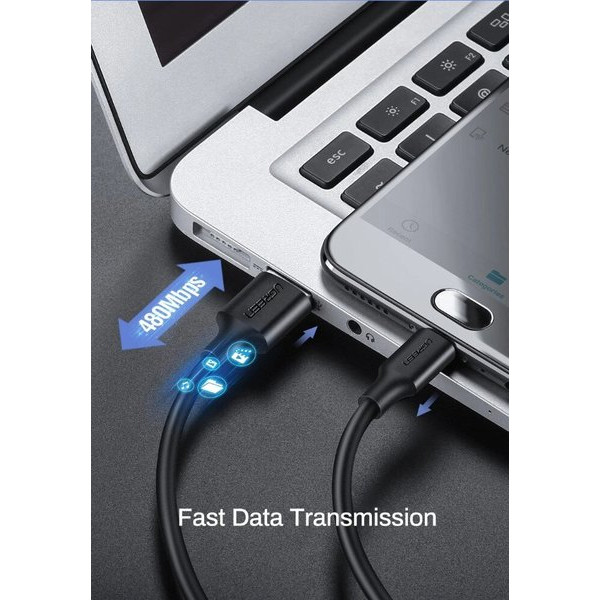 Фото - Кабель UGREEN US289 USB - Micro USB Cable 1m White (60141)