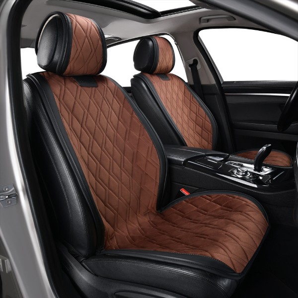 Фото - Накидка на спинку переднего сиденья автомобиля Winso Pro PRESTIGE Coffee-black 2 шт. (410410)