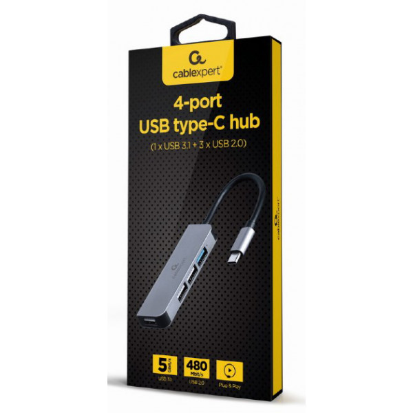 Фото - Хаб USB Cablexpert USB-С на 1хUSB 3.1 Gen1 (UHB-CM-U3P1U2P3-01)