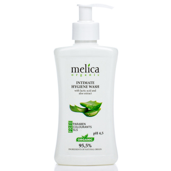 Фото - Гель для інтимної гігієни Melica Organic молочной кислотой и экстрактом алоэ 300 г (4770416342105)