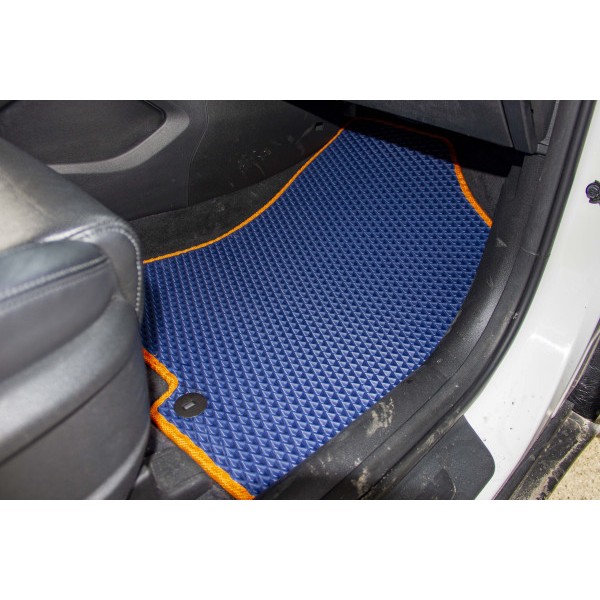 Фото - Килимки ворсові в салон авто EVAtech Standard для Hyundai Tucson (Squib VL+VR) 2015-2021 3 покоління SUV EU чорний кант HY3978CV5LA3VEB