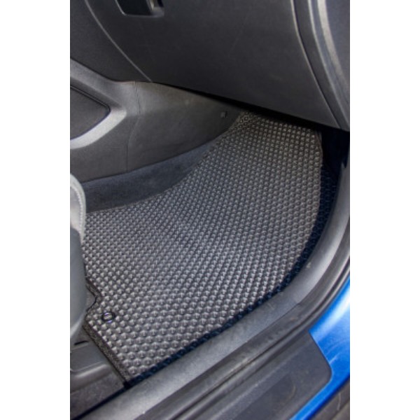 Фото - Килимки ворсові в салон авто EVAtech Standard для Hyundai Tucson (Squib VL+VR) 2015-2021 3 покоління SUV EU чорний кант HY3978CV5LA3VEB