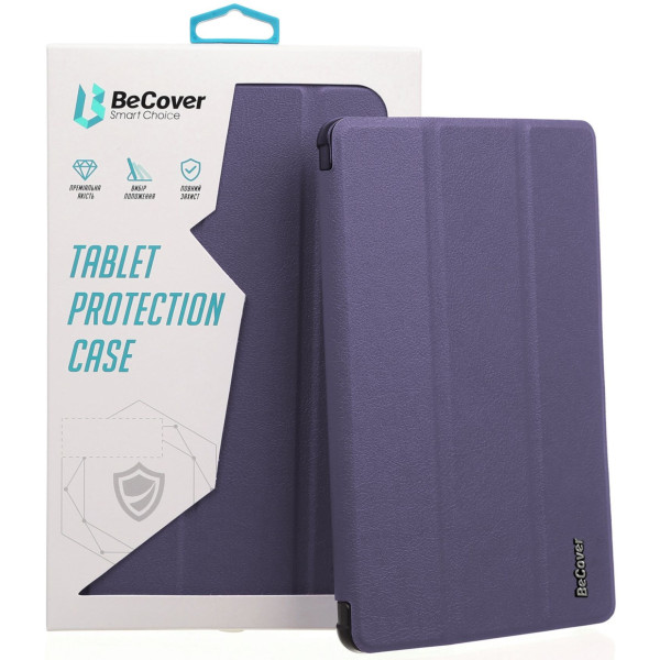 Фото - Чохол для планшету BeCover Tri Fold Soft TPU for Apple iPad mini 6 2021 Purple (706858)