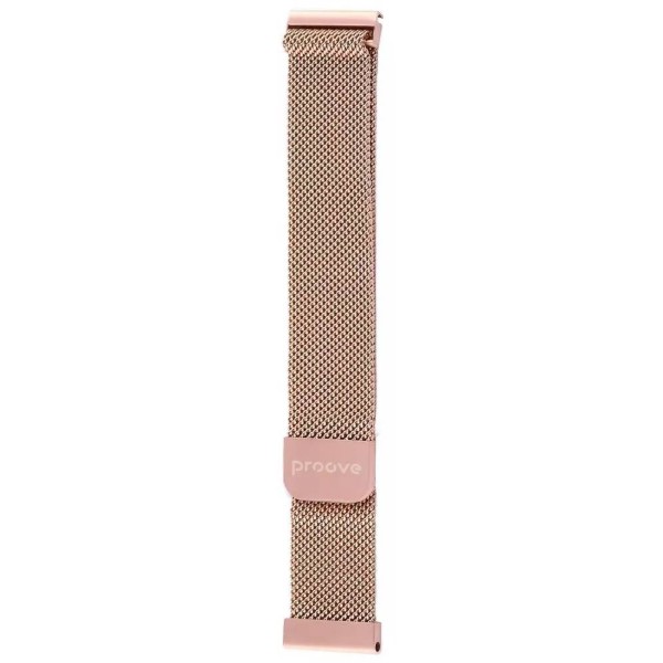 Фото - Ремінець для смарт-годинника Proove Metal Loop 20 mm rose gold (WBMLUW20MM31)