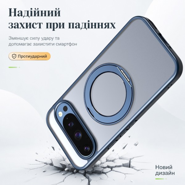 Фото - Чохол для смартфона BeCover Aura Fold for Google Pixel 9 Pro XL / 10 Pro XL Blue (715670)