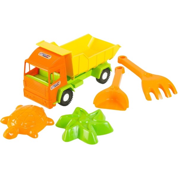 Фото - Набор для игры в песочнице Tigres Mini truck грузовик 5 эл. (39157)