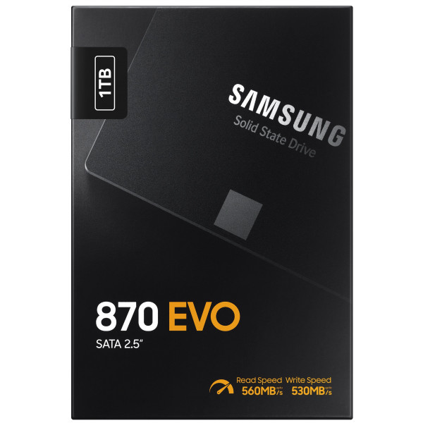 Фото - SSD-накопичувач внутрішній Samsung 1TB 870 EVO 2.5" SATAIII MLC (MZ-77E1T0B/EU)