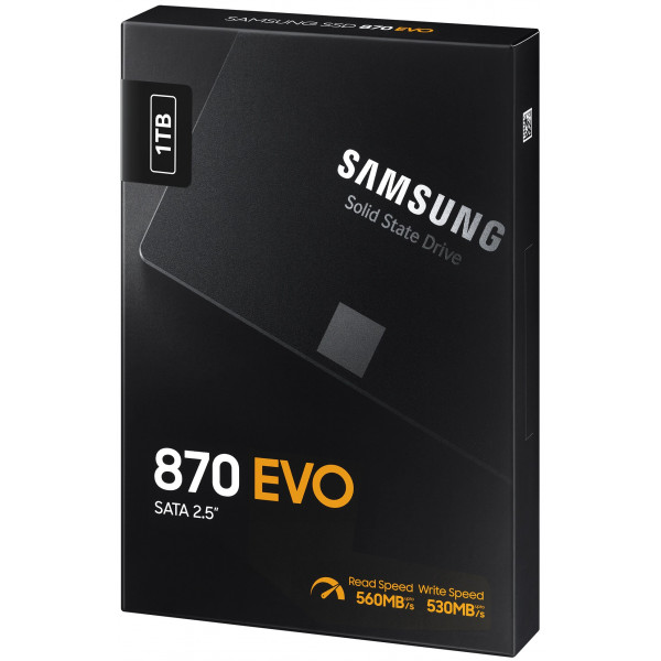 Фото - SSD-накопичувач внутрішній Samsung 1TB 870 EVO 2.5" SATAIII MLC (MZ-77E1T0B/EU)