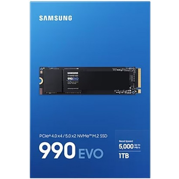Фото - SSD-накопичувач внутрішній Samsung 990 EVO 1TB (MZ-V9E1T0BW)