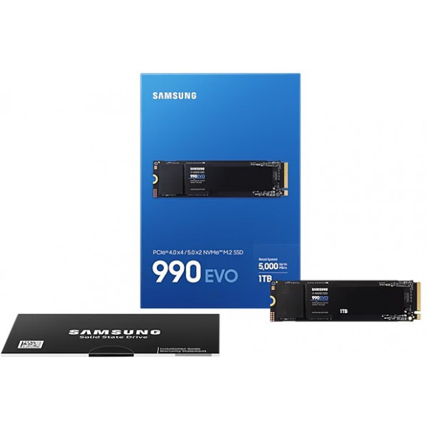 Фото - SSD-накопичувач внутрішній Samsung 990 EVO 1TB (MZ-V9E1T0BW)