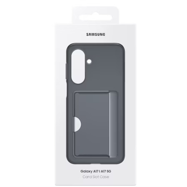 Фото - Чохол для смартфону Samsung Card Slot Case for Samsung Galaxy A17 Black (EF-OA176TBEGWW)