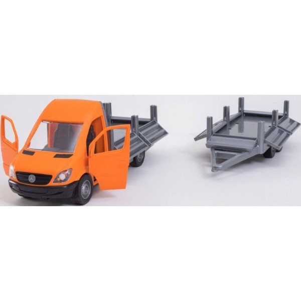 Фото - Автотранспорт Tigres ''Mercedes-Benz Sprinter'' бортовой с прицепом Оранжевый (39667)