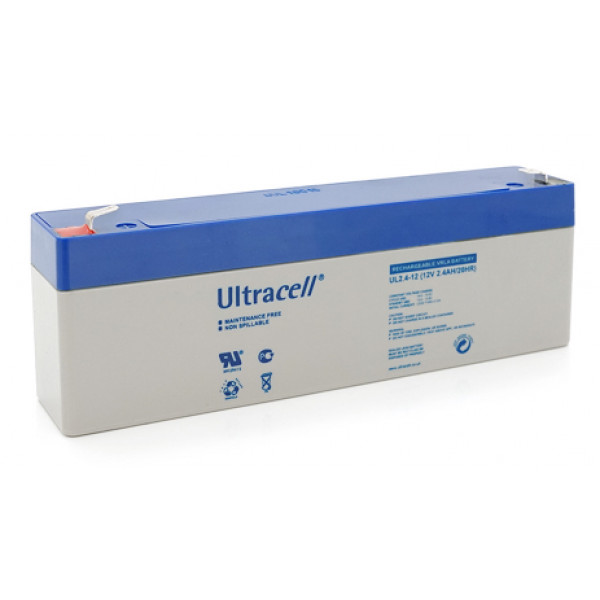 Фото - Аккумулятор для ИБП Ultracell AGM 12V 2,4Ah (UL2.4-12) Фото - Аккумулятор для ИБП Ultracell AGM 12V 2,4Ah (UL2.4-12)