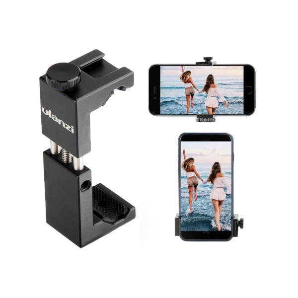 Фото - Монопод для селфі Ulanzi Vijim Iron Man II Phone Tripod Mount black (UV-0849 ST-02S)