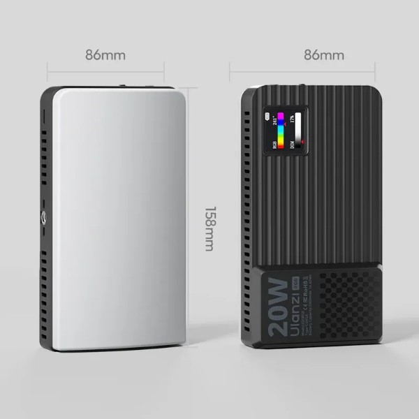 Фото - Студійне світло Ulanzi K20 RGB 20W Panel light (L207)