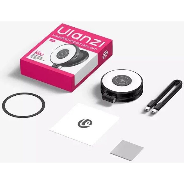 Фото - Студийный свет Ulanzi LM21 Magnetic Fill Light Black (L236)