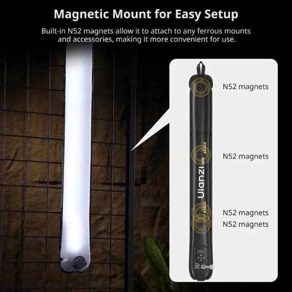 Фото - Студійне світло Ulanzi UA20 20W Portable Air Tube Light (L110)