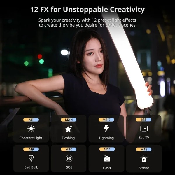 Фото - Студійне світло Ulanzi UA20 20W Portable Air Tube Light (L110)