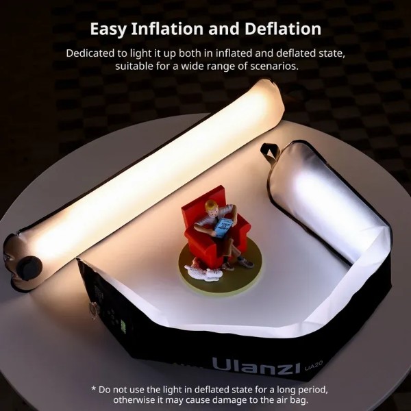 Фото - Студійне світло Ulanzi UA20 20W Portable Air Tube Light (L110)