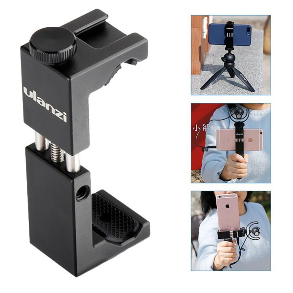 Фото - Монопод для селфі Ulanzi Vijim Iron Man II Phone Tripod Mount black (UV-0849 ST-02S)