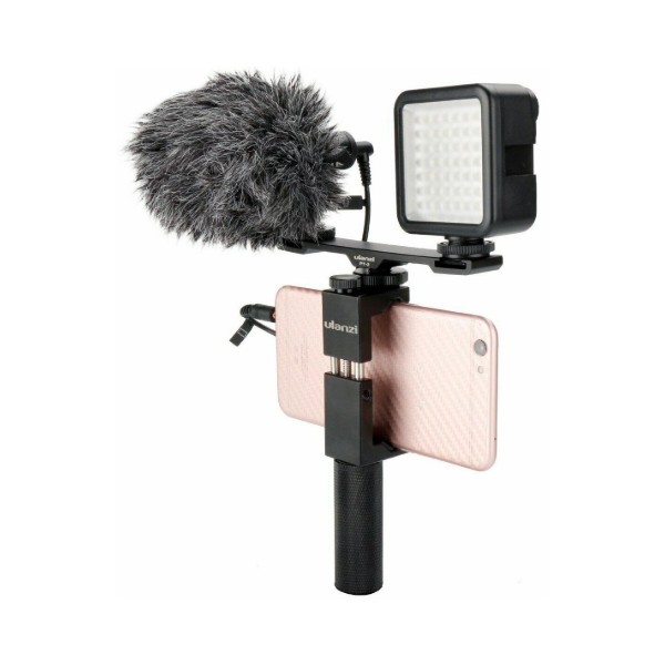 Фото - Монопод для селфі Ulanzi Vijim Iron Man II Phone Tripod Mount black (UV-0849 ST-02S)