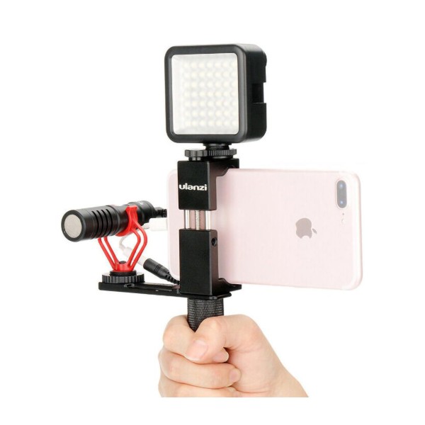 Фото - Монопод для селфі Ulanzi Vijim Iron Man II Phone Tripod Mount black (UV-0849 ST-02S)