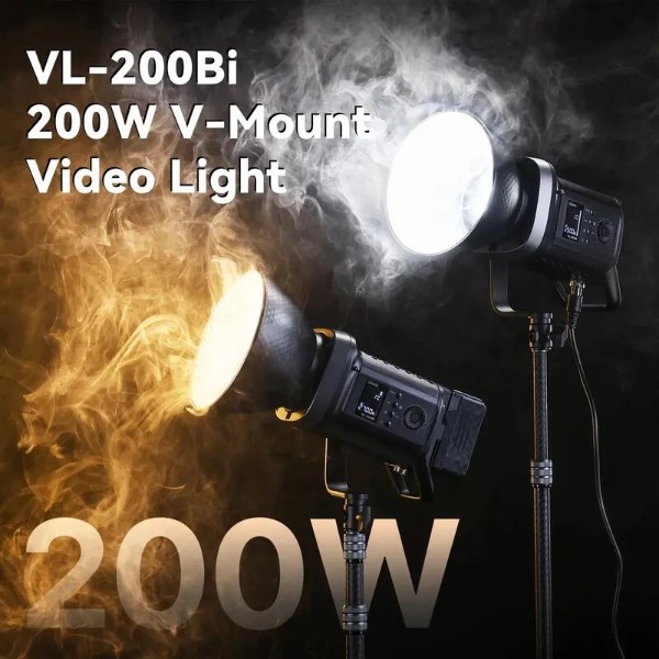 Фото - Студійне світло Ulanzi Vijim 200W Bi-color Video Light без БЖ (L079CNA1 VL-200Bi)