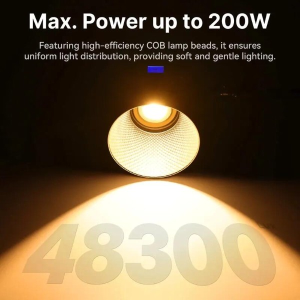 Фото - Студійне світло Ulanzi Vijim 200W Bi-color Video Light без БЖ (L079CNA1 VL-200Bi)