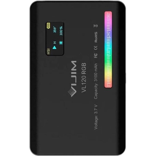 Фото - Студійне світло Ulanzi Vijim VL120RGB light Black (UV-2346 VL120RGB)