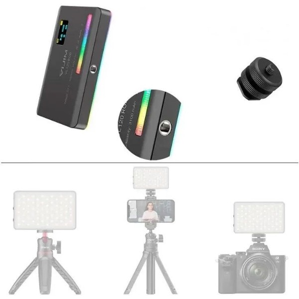 Фото - Студійне світло Ulanzi Vijim VL120RGB light Black (UV-2346 VL120RGB)