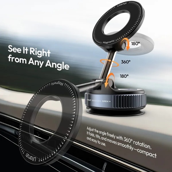 Фото - Підставка для мобільного пристрою Ulanzi SK - 25 Mobile PhoneSuction Cup Holder (S003)
