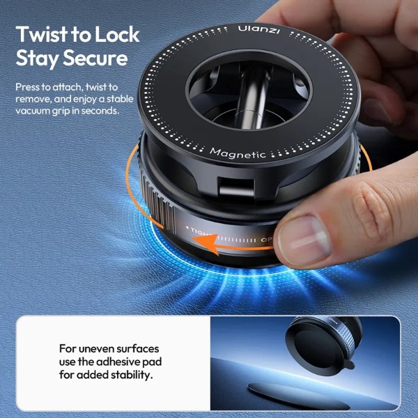 Фото - Підставка для мобільного пристрою Ulanzi SK - 25 Mobile PhoneSuction Cup Holder (S003)