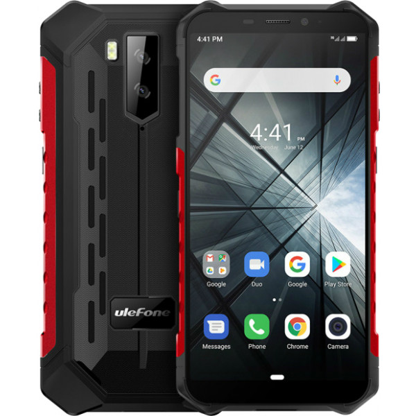 Фото - Смартфон Ulefone Armor X3 Dual Sim Black/Red Фото - Смартфон Ulefone Armor X3 Dual Sim Black/Red