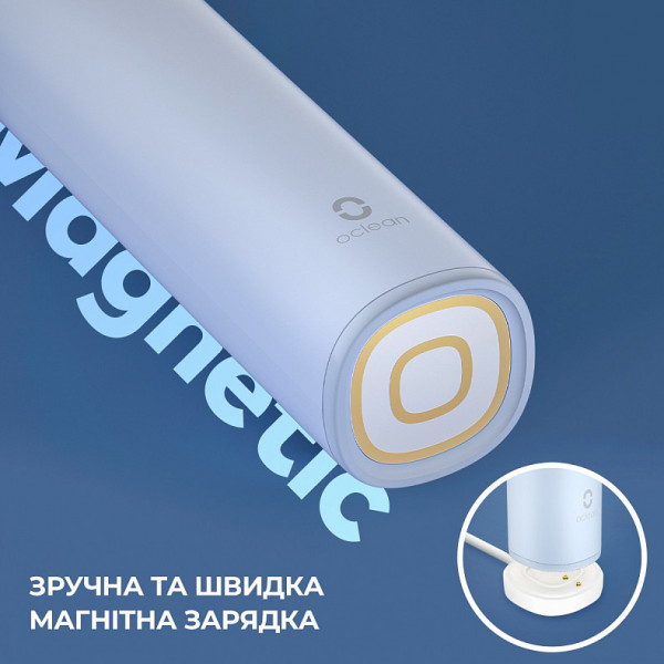 Фото - Зубная щетка электрическая Oclean F1 Light Blue