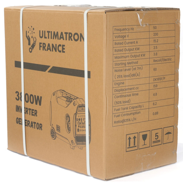Фото - Генератор инверторный Ultimatron ULT-3800-EU