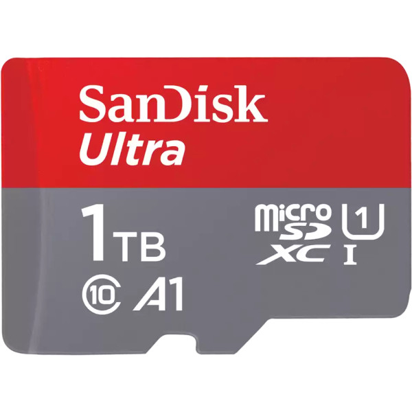Фото - Карта пам'яті SanDisk Ultra microSDXC 1TB + SD Adapter (SDSQUAC-1T00-GN6MA)