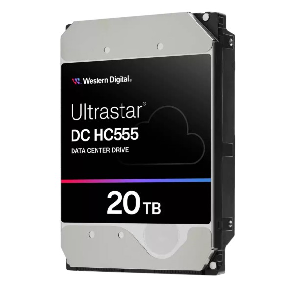 Фото - Жесткий диск внутренний Western Digital SAS 20TB 7200RPM 12GB/S 512MB DC HC555 (0B47749)