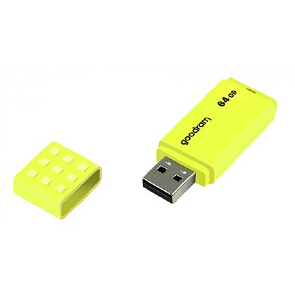 Фото - Флеш USB Goodram UME2 64GB USB 2.0 Yellow (UME2-0640Y0R11)