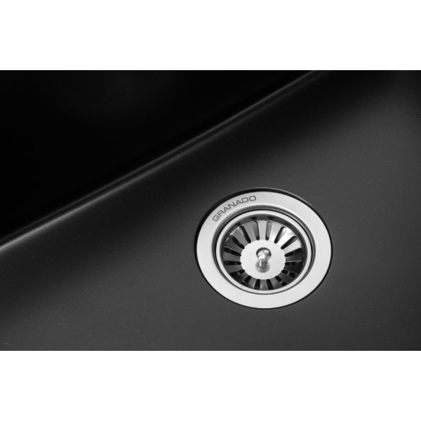 Фото - Мойка кухонная GRANADO Under top L black shine