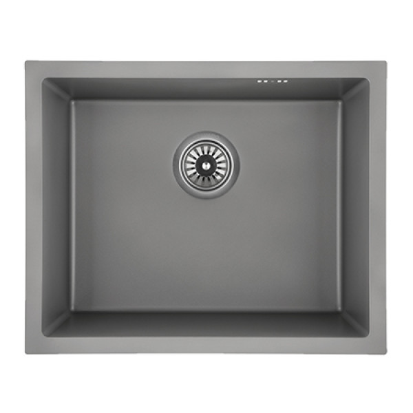 Фото - Мийка кухонна GRANADO Under top max STEEL S201 grey Textures