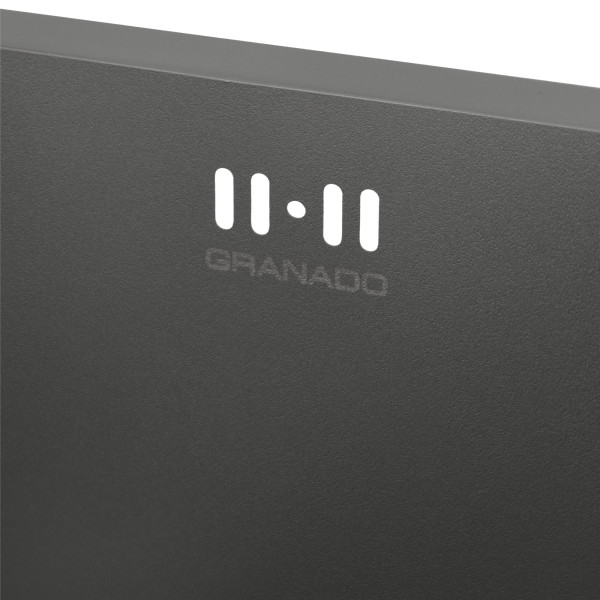 Фото - Мийка кухонна GRANADO Under top max STEEL S201 grey Textures