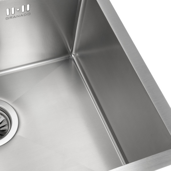 Фото - Мийка кухонна GRANADO Under top max STEEL S304 millet