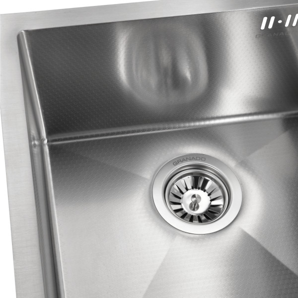 Фото - Мийка кухонна GRANADO Under top STEEL S304 honeycomb