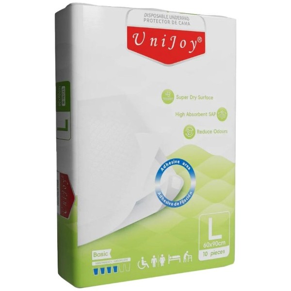 Фото - Пеленка для взрослых Unijoy 60x90 см 10 шт. (6973920544470)