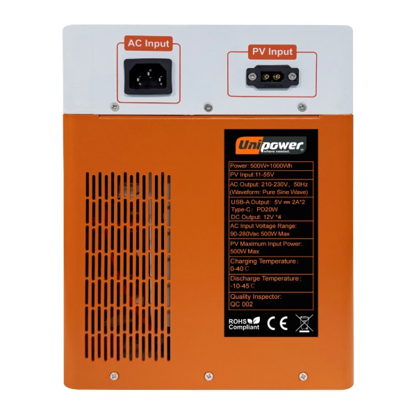 Фото - Зарядна станція універсальна UniPOWER AL-ES PH500W 500 Вт, 1000 Вт/год (un2687)