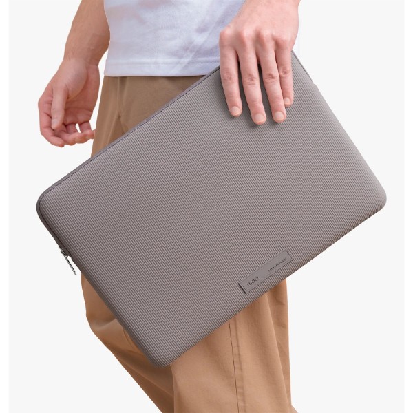 Фото - Чехол для ноутбука Uniq Cyprus Ridge Edition Sleeve 13" do Macbook Neo gray UNIQ-CYPRENEOAIR13-PWTGRY (8886463698280)