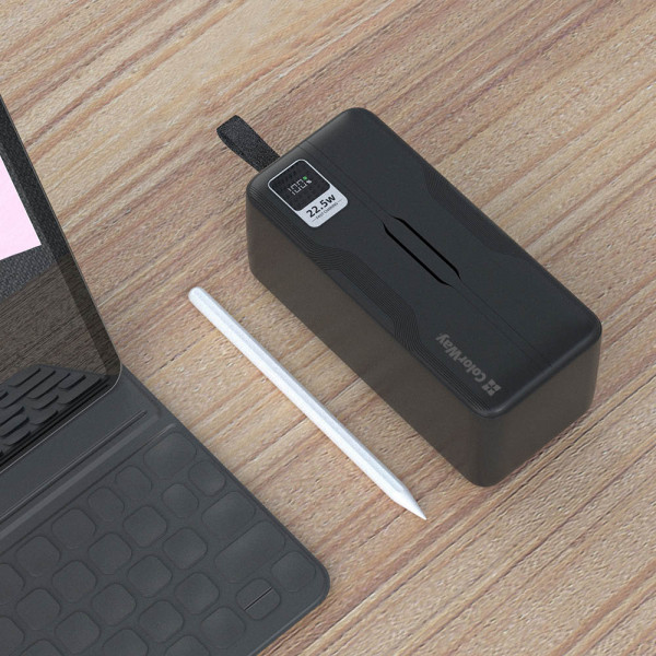 Фото - Батарея мобільна Colorway Digital Display 50000mAh Black (CW-PB500LPC5BK-PDD)