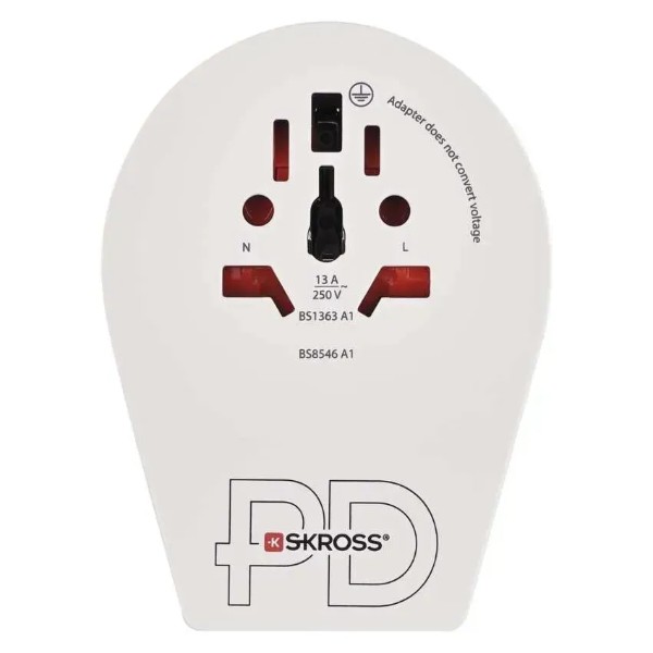 Фото - Переходник Евро 220В EMOS P0055U 1xUSB-C, (USA,GB,J,CN,AU=ШУКО)