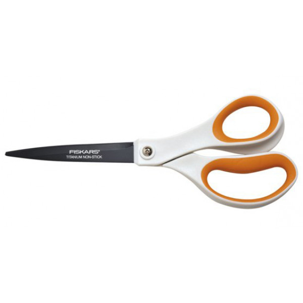 Фото - Ножиці кухонні Fiskars Titanium 18 см (1004720)